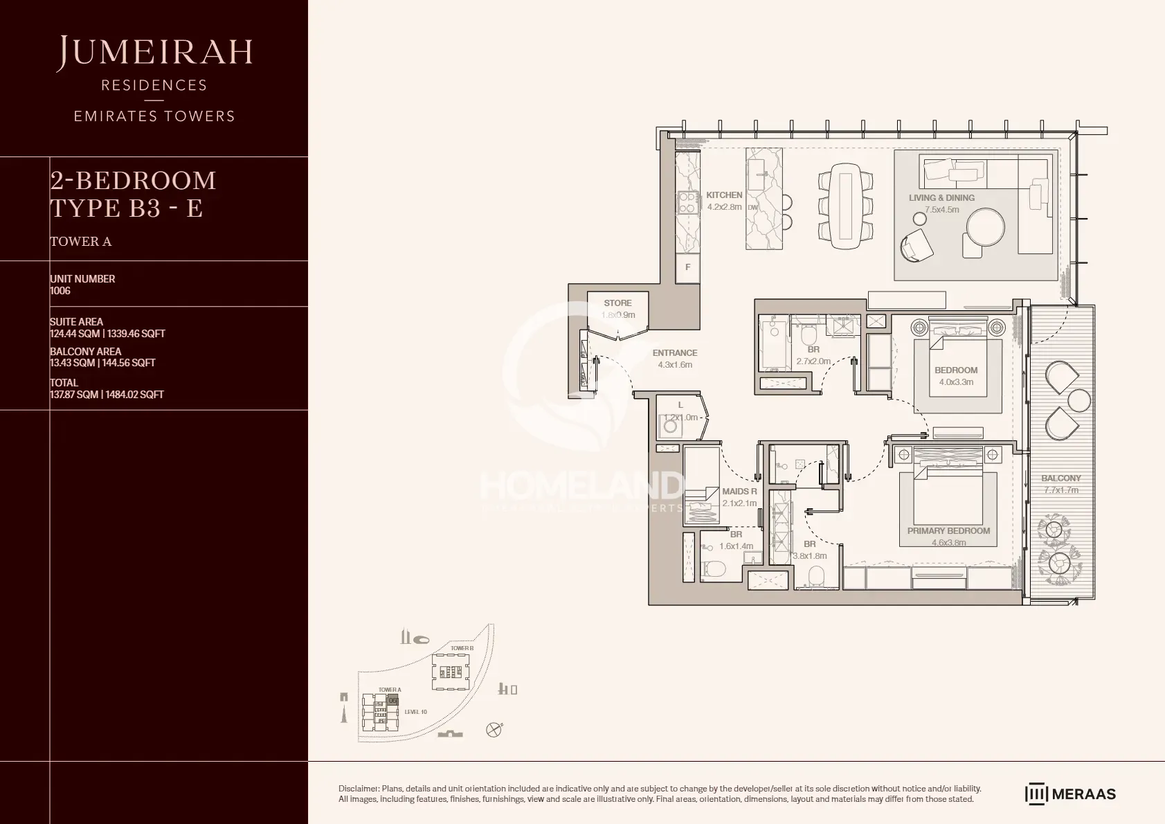 2 BR Type B3-E